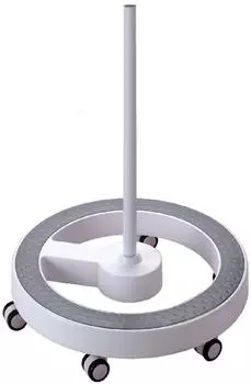 Lumeno Bodenstativ für Lupenleuchten, grau (6159GR)