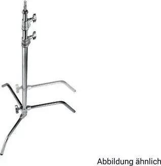 Avenger C-Stand 30 mit Schiebebein und Nivellierbasis, schwarz (A2025LCB)