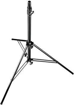 Manfrotto Lautsprecherständer mit Luftpolster, schwarz (126BMUAC)
