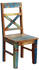 SIT Möbel Esszimmerstuhl 2er-Set Altholz lackiert unt 45x45x100 cm RIVERBOAT (09112-98)