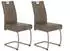 Hela Freischwinger SOPHIA S 2er Set 43x58x99 cm VT Schlamm