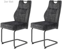 HELA Esszimmerstuhl "Linda S Schwingstuhl" (Set) 2 Stk.mit Taschenfederkern...