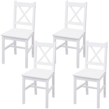 Mendler 4er-Set HWC-F77 (70481) weiß