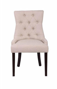 CLP Esszimmerstuhl Aberdeen Stoff antik - creme