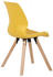 CLP 4er Set Stuhl Luna Kunststoff - gelb