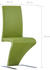 vidaXL Esszimmerstühle in Zick-Zack-Form 2 Stk. Grün Kunstleder