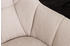 Riess-Ambiente Drehbarer Stuhl PAPILLON champagner beige Ziersteppung Metallgestell schwarz mit Armlehne