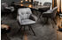 Riess-Ambiente Drehbarer Design Stuhl MR. LOUNGER anthrazit grau mit Armlehne Retro Stil