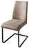 Riess-Ambiente Industrial Freischwinger Stuhl APARTMENT antik taupe mit Metallgestell