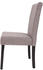 Mendler 6er-Set Esszimmerstuhl Stuhl Küchenstuhl Littau Textil, grau, dunkle Beine