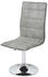 Mendler 6x Esszimmerstuhl MCW-C41, Stuhl Küchenstuhl, höhenverstellbar drehbar, Stoff/Textil vintage betongrau
