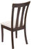 Mendler 2er-Set Esszimmerstuhl MCW-G46, Küchenstuhl Stuhl, Stoff/Textil Massiv-Holz dunkles Gestell, beige