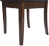 Mendler 2er-Set Esszimmerstuhl MCW-G46, Küchenstuhl Stuhl, Stoff/Textil Massiv-Holz dunkles Gestell, dunkelgrau
