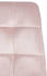 CLP Esszimmerstuhl Tilde Gesteppt pink, Material:Samt