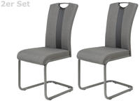 HELA Freischwinger "Amber" (Set) 2 Stk.2 oder 4 St&uuml;ck, Bezug aus Webstoff