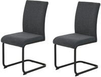 HELA Freischwinger "LINN" (Set) 2 Stk.Esszimmerstuhl im praktischen 2er oder 4er Set