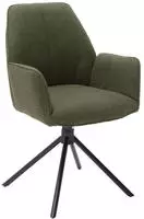 MCA furniture 4-Fu&szlig;stuhl "Pemba" (Set) 2 Stk.2er-Set, 180drehabr mit Nivellierung,