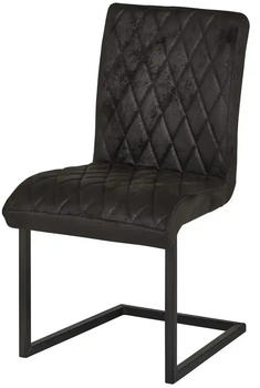 Möbel Kraft Schwingstuhl schwarz 50x92x63