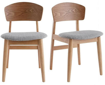 Miliboo Elian Scandinavian Chairs (Set of 2)