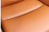 Riess-Ambiente Drehbarer Design Stuhl BIG GEORGE cognac Echtleder Microfaser mit Armlehne Retro Drehstuhl Esszimmerstuhl Konferenzstuhl