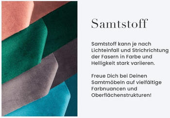 Riess-Ambiente Drehbarer Stuhl THE DUTCH COMFORT grau Samt mit Armlehnen Modern Design Drehstuhl Esszimmerstuhl Konferenzstuhl