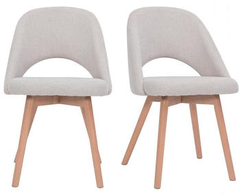 Miliboo Cosette Scandinavian Chairs (Set of 2)