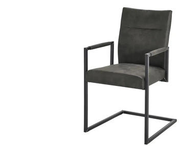Möbel Kraft Schwingstuhl Mona grau 53x95x63
