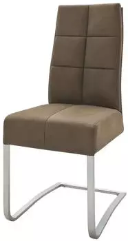 Möbel Kraft Freischwinger mit Griff braun 46x102x61