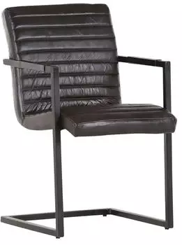 M&ouml;bel Kraft Freischwinger schwarz 52x87x64