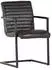 Möbel Kraft Freischwinger schwarz 52x87x64