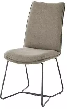 M&ouml;bel Kraft Esszimmerstuhl mit Griff beige 48x94x65