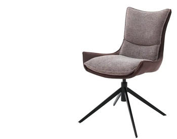 Möbel Kraft Esszimmerstuhl drehbar braun 56x90x68