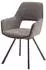 Möbel Kraft Esszimmerstuhl drehbar braun 58x90x60