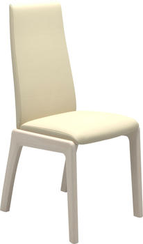 Stressless Polsterstuhl Laurel 57x92x59 cm, Leder PALOMA, Massivholz, beige (vanilla paloma, eiche gekalkt) Polsterstühle (10174925-0)