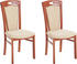 Home Affaire Stuhl FERDI braun (kirschbaumfarben, beige) 4-Fuß-Stuhl Esszimmerstuhl Küchenstühle (34690345-0)