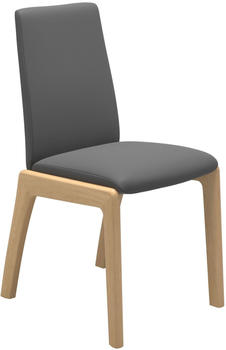 Stressless Polsterstuhl Laurel 57x92x59 cm, Leder BATICK, Massivholz, grau (grey batick, eiche natur) Polsterstühle (61147412-0)