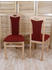 Home Affaire 4-Fußstuhl Kasia 45x95x48 cm, 2 St., Struktur, Massivholz, rot (buche, bordeau) 4-Fuß-Stühle (295377-0)
