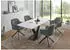 Mid.you Armlehnstuhl Grau eckig Drehteller 59x82x62 cm (572009502)