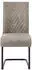 Mid.you Schwingstuhl-Set Schwarz Taupe U-Form 45x95x60 cm (2047015402)