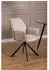 Mid.you Armlehnstuhl Beige Sternfuß 61x88.5x63 cm (1749031101)