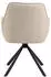 Mid.you Armlehnstuhl Beige Sternfuß 61x88.5x63 cm (1749031101)
