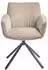 set one by Musterring Armlehnstuhl Ecru Rundrohr 60x84x65 cm (1475020913)