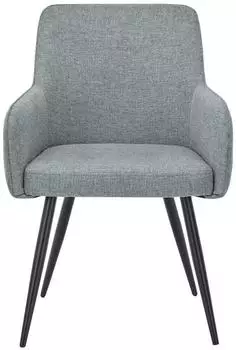 set one by Musterring Armlehnstuhl Grau Schwarz Rundrohr 61x85x64 cm (2341003101) – Elegantes Design und hochwertige Materialien