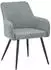 set one by Musterring Armlehnstuhl Grau Schwarz Rundrohr 61x85x64 cm (2341003101)