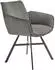 set one by Musterring Armlehnstuhl Grau X-Form eckig 60x84x65 cm (1475020909)