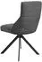 Mid.you Stuhl-Set Anthrazit Schwarz Flachrohr 50x89x56 cm (2047014103)