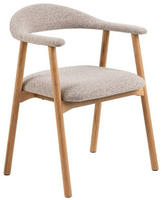 Addi Sessel Monza Beige: Eiche Basis