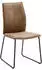 Dieter Knoll Stuhl Schwarz Schlamm Rundrohr 46x93x57 cm (1475007712)