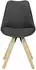 Mid.you Stuhl-Set Anthrazit Kautschukmassiv konisch 48x89x42 cm (850015401)
