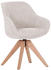 home24 Armlehnstuhl Beige massiv eckig 60x83x65 cm (2362016229)